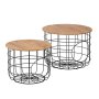 HOME LINE Set stolova Cat Atlantic Pine - slika 4