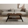 HOME LINE Sto za dnevnu sobu Konik Walnut - slika 2