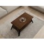 HOME LINE Sto za dnevnu sobu Konik Walnut - slika 3
