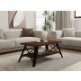 HOME LINE Sto za dnevnu sobu Konik Walnut - slika 1