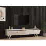 HOME LINE TV polica Paris White - slika 3
