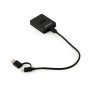 GEMBIRD DD-U3M2 Desktop USB Type-C M.2 SATA & NVME SSD drive docking station crni - slika 1