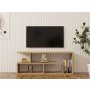 HOME LINE TV polica Cafu Sapphire Oak - slika 1