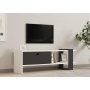 HOME LINE TV polica Funda White Anthracite - slika 2