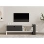 HOME LINE TV polica Funda White Anthracite - slika 1