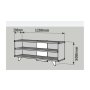 HOME LINE TV polica One Sapphire Oak - slika 5