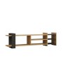 HOME LINE TV polica Elis Sapphire Oak Anthracite - slika 4