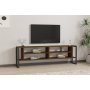 HOME LINE TV polica Cupe Walnut - slika 2