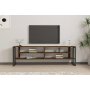 HOME LINE TV polica Cupe Walnut - slika 1