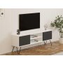 HOME LINE TV polica Hare White Anthracite - slika 3