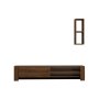 HOME LINE TV polica Naz Walnut - slika 5