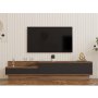 HOME LINE TV polica Asir Atlantic Pine Anthracite - slika 1