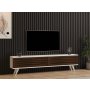 HOME LINE TV polica Hill White Walnut - slika 2