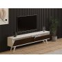 HOME LINE TV polica Hill White Walnut - slika 3