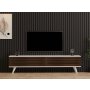 HOME LINE TV polica Hill White Walnut - slika 1