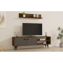 HOME LINE TV polica Erho Walnut Anthracite - slika 2