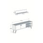 HOME LINE TV polica Erho Walnut Anthracite - slika 5