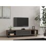 HOME LINE TV polica Eray Walnut Anthracite - slika 2