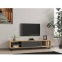 HOME LINE TV polica Safir Sapphire Oak Anthracite - slika 2