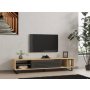 HOME LINE TV polica Safir Sapphire Oak Anthracite - slika 3