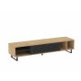 HOME LINE TV polica Safir Sapphire Oak Anthracite - slika 4