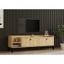 HOME LINE TV polica Heflin Sapphire Oak - slika 2