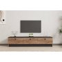 HOME LINE TV polica Pega Atlantic Pine Anthracite - slika 1