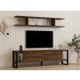 HOME LINE TV polica Melis Walnut - slika 2