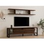 HOME LINE TV polica Melis Walnut - slika 3