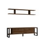 HOME LINE TV polica Melis Walnut - slika 4