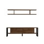 HOME LINE TV polica Melis Walnut - slika 5