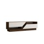 HOME LINE TV polica Koza Walnut White - slika 4
