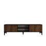 HOME LINE TV polica Erem Walnut Black - slika 5