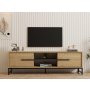 HOME LINE TV polica Mono Sapphire Oak - slika 1