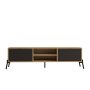 HOME LINE TV polica Nost Sapphire Oak Anthracite - slika 5