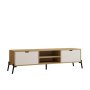 HOME LINE TV polica Nost Sapphire Oak White - slika 4