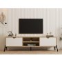 HOME LINE TV polica Nost Sapphire Oak White - slika 1