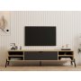 HOME LINE TV polica Santa Sapphire Oak Anthracite - slika 1