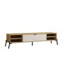 HOME LINE TV polica Santa Sapphire Oak White - slika 4