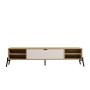 HOME LINE TV polica Santa Sapphire Oak White - slika 5