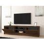 HOME LINE TV polica Olca Walnut Anthracite - slika 3