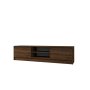 HOME LINE TV polica Olca Walnut Anthracite - slika 4