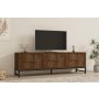 HOME LINE TV polica Melody Walnut - slika 2
