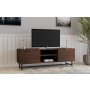 HOME LINE TV polica Wood Walnut - slika 2