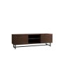 HOME LINE TV polica Wood Walnut - slika 4