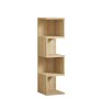 HOME LINE Polica za knjige Alin Sapphire Oak - slika 4