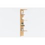 HOME LINE Polica za knjige Bled Sapphire Oak - slika 2