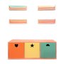 HANAH HOME Polica za knjige Bookshelf And Toys Cabinet - slika 1