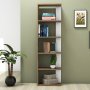 HANAH HOME Polica za knjige Tower Walnut - slika 3