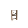 HOME LINE Polica za knjige Pera Sapphire Oak - slika 2